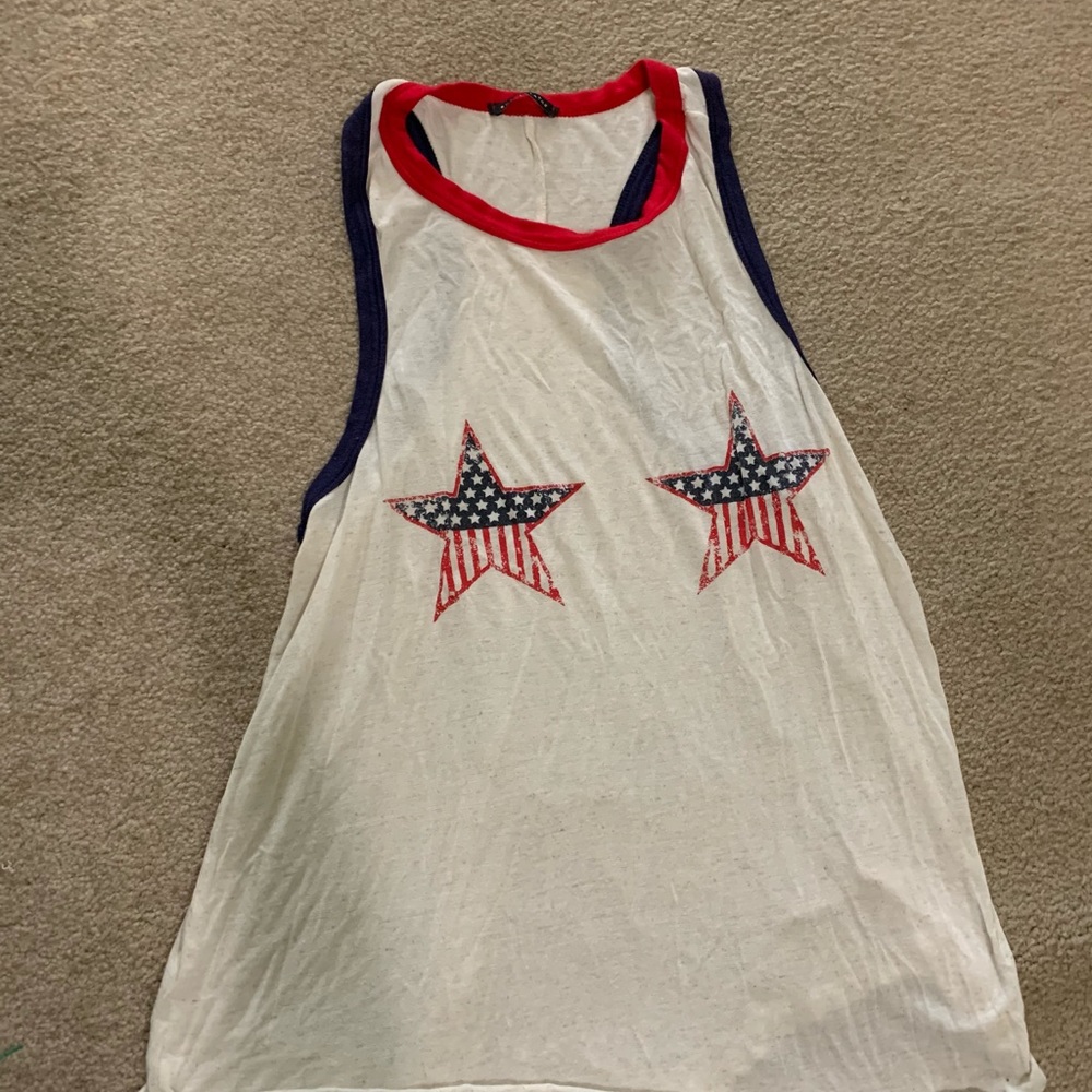 Patriotic tank